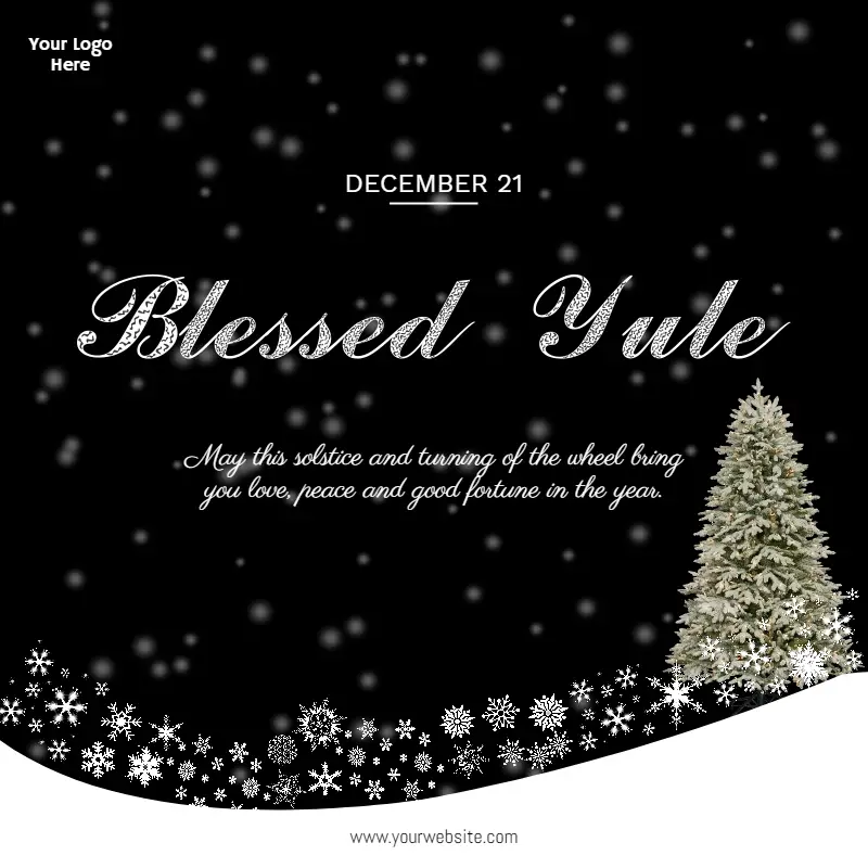 blessed yule graphics